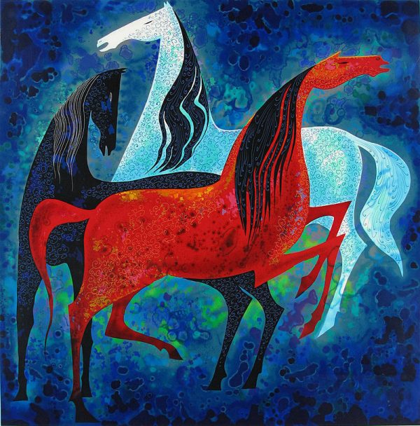 Eyvind-Earle-Three-Noble-Horses-254207655101