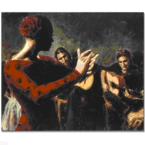 Fabian-Perez-Study-for-Flamenco-V-on-Canvas-251353931721