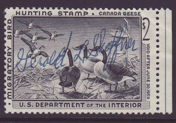 RW25-1958-Federal-Duck-Stamp-USED-RW25-250937137433