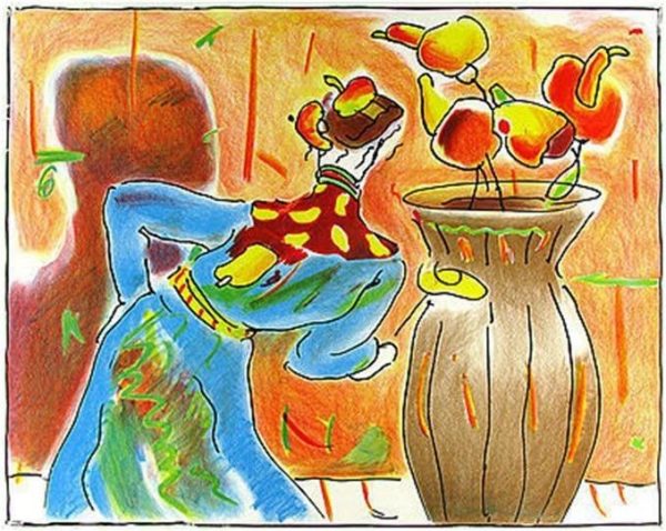 Peter-Max-Robed-Man-and-Vase-360642011765