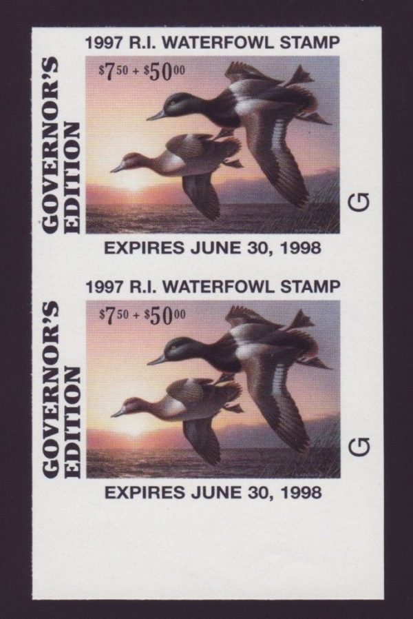RI9Gi-Rhode-Island-State-Duck-Stamp-Governor-Ed-IMPER-PAIR-RI9GiV0-251149878466