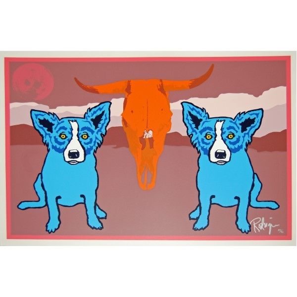 Blue-Dog-George-Rodrigue-Moo-Cow-Blues-362316362997