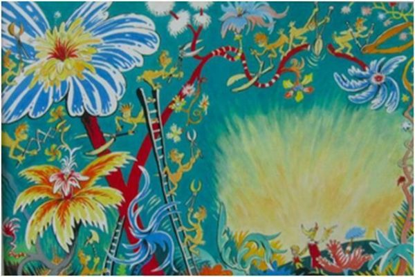 Dr-Seuss-THEODOR-GEISEL-A-Plethora-of-Flowers-Canvas-253297340808