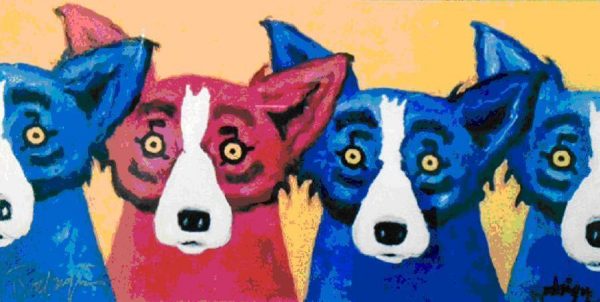 Blue-Dog-George-Rodrigue-Blues-Can-Hide-a-Bad-Apple-361124159138
