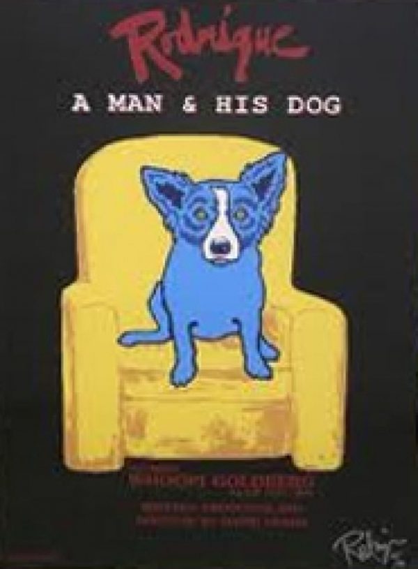 Blue-Dog-George-Rodrigue-Rodigue-A-Man-and-his-Dog-360971364349