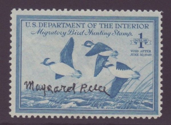 RW15-1948-Federal-Duck-Stamp-F-VF-MNH-SIGNED-CAT27500-RW15QM30-251109415559
