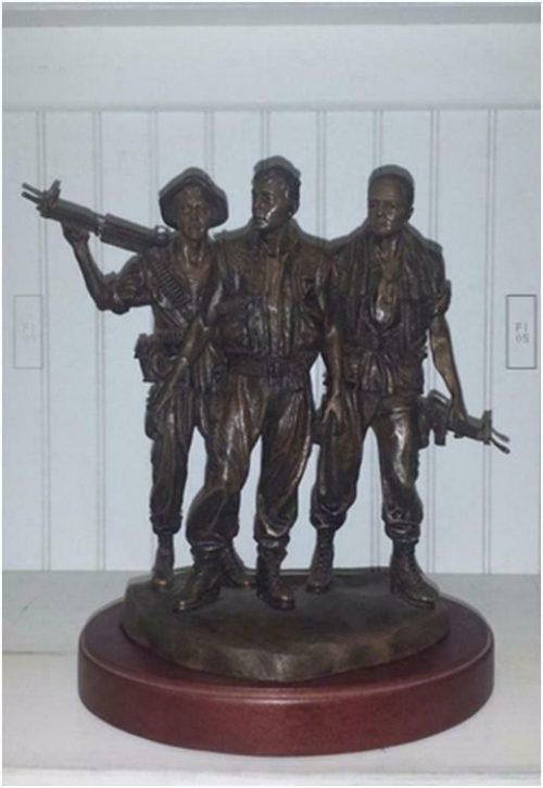 Hart, Frederick "Vietnam Veterans Memorial" Bronze Sculpture Weller